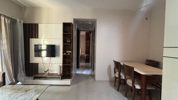 Living Room in 1 BHK Apartment at Sheth Vasant Oasis, Andheri East – for Rent