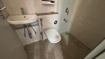 Bathroom in 1 BHK Apartment at Sheth Vasant Oasis, Andheri East – for Rent