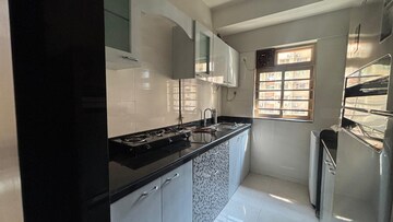 Kitchen in 1 BHK Apartment at Sheth Vasant Oasis, Andheri East – for Rent
