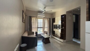 Living Room in 1 BHK Apartment at Sheth Vasant Oasis, Andheri East – for Rent