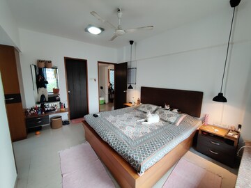 Master Bedroom in 2 BHK Apartment at Manish Sea Croft, Bandra West – for Rent