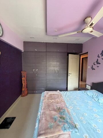 Bedroom in 3 BHK Apartment at Gundecha Orchid Tower, Kandivali East – for Rent