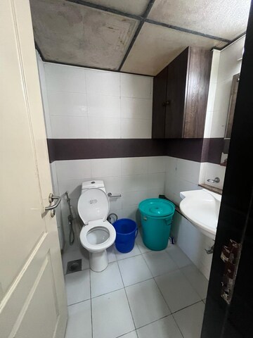 Bathroom in 3 BHK Apartment at Gundecha Orchid Tower, Kandivali East – for Rent