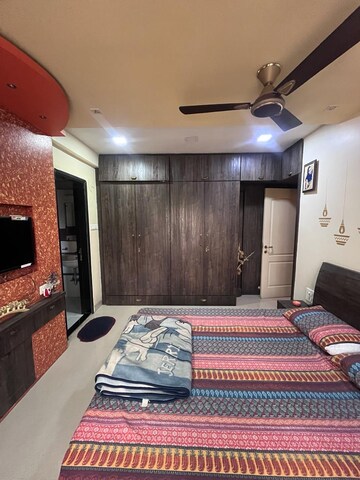 Bedroom in 3 BHK Apartment at Gundecha Orchid Tower, Kandivali East – for Rent