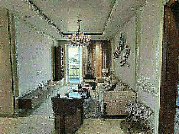 Living Room, jashn-elevate 3.5 Bedroom 2055 Sq.Ft. Apartment In Sushant Golf City Lucknow 8433036