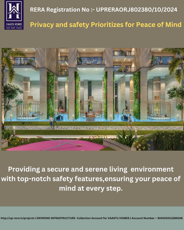 Master Bedroom, irs-vaastu-homes 3 Bedroom 2590 Sq.Ft. Apartment In Pratap Vihar Ghaziabad 8433055