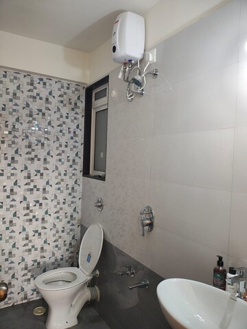 Attached Bathroom in 1 BHK Apartment at Mahavir Kalpavruksha, Ghodbunder Road – for Sale