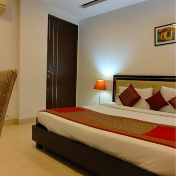 Bedroom in 3 BHK Builder Floor at Greater Kailash I – for Rent