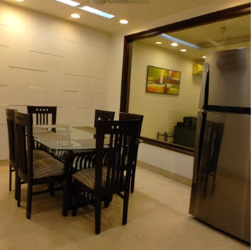 Living Room in 3 BHK Builder Floor at Greater Kailash I – for Rent