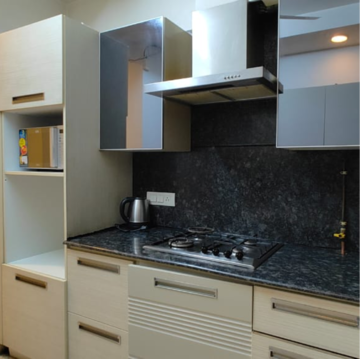 Kitchen in 3 BHK Builder Floor at Greater Kailash I – for Rent