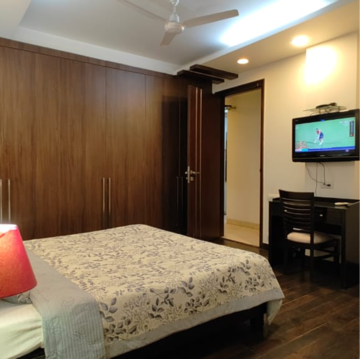 Bedroom in 3 BHK Builder Floor at Greater Kailash I – for Rent