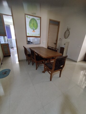 Living Room in 4 BHK Apartment at Bodakdev – for Rent