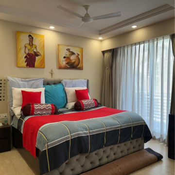 Bedroom in 4 BHK Builder Floor at New Friends Colony – for Rent