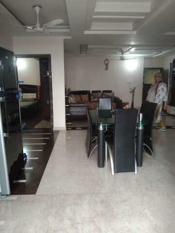 Living Room in 3 BHK Apartment at Rajendra Nagar – for Rent