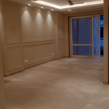 Living Room in 3 BHK Builder Floor at Shivalik Colony – for Rent