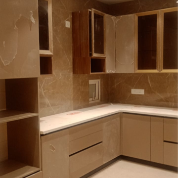 Kitchen in 3 BHK Builder Floor at Shivalik Colony – for Rent