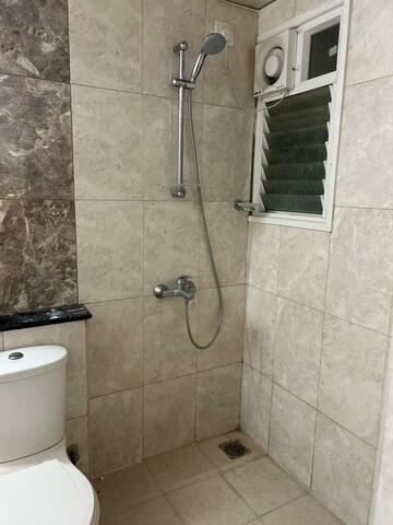 Bathroom in 2 BHK Apartment at Mantri Webcity, Hennur – for Rent