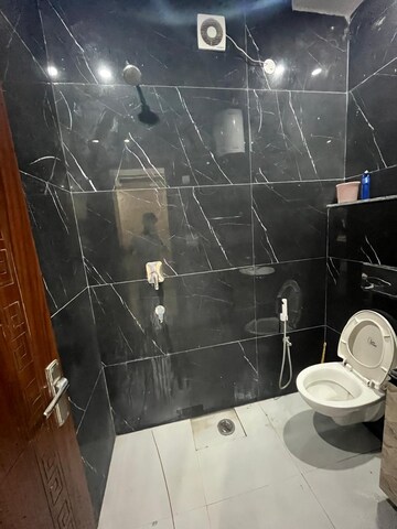Bathroom in 4 BHK Apartment at Paradigm Business Hermitage Park, Dhakoli – for Rent