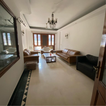 Kitchen in 3 BHK Builder Floor at Greater Kailash I – for Rent