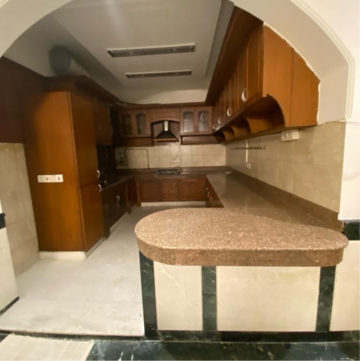 Kitchen in 3 BHK Builder Floor at Greater Kailash I – for Rent