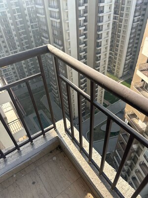 Balcony in 2.5 BHK Apartment at Galaxy North Avenue, Gaur City 2 – for Sale
