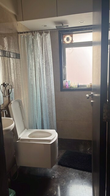 Bathroom in 2 BHK Apartment at Ariisto Sapphire, Santacruz West – for Rent