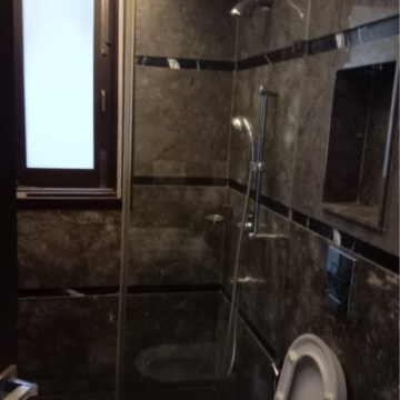 Bathroom in 4 BHK Builder Floor at Hauz Khas – for Rent