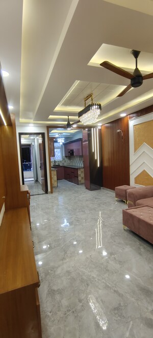 Living Room in 3 BHK Builder Floor at Dwarka Mor – for Sale