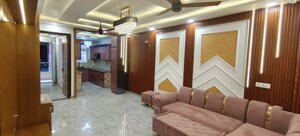 Living Room in 3 BHK Builder Floor at Dwarka Mor – for Sale