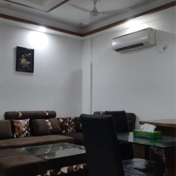 Living Room in 2 BHK Builder Floor at Lajpat Nagar I – for Rent