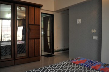 Bedroom in 3 BHK Apartment at Divine Space Meenaxi Tower, Goregaon East – for Rent