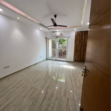 Bedroom in 4 BHK Builder Floor at Soami Nagar – for Rent