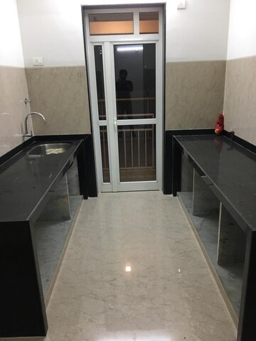 Kitchen in 3 BHK Apartment at Group Seven Rushi Heights, Goregaon East – for Rent