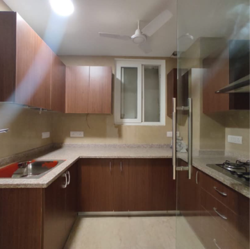 Kitchen in 3 BHK Builder Floor at Pamposh Enclave – for Rent