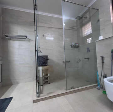 Bathroom in 2 BHK Builder Floor at Greater Kailash ii – for Rent