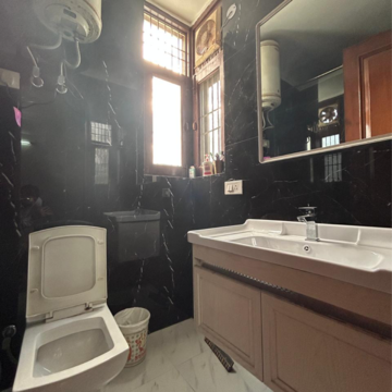 Attached Bathroom in 2 BHK Builder Floor at Greater Kailash ii – for Rent