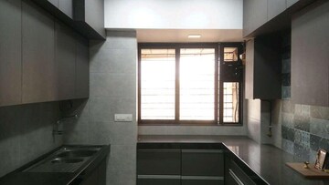 Kitchen in 2 BHK Apartment at Group Seven Rushi Heights, Goregaon East – for Rent