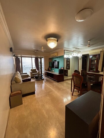 Living Room in 3 BHK Apartment at Lake Home, Powai – for Sale