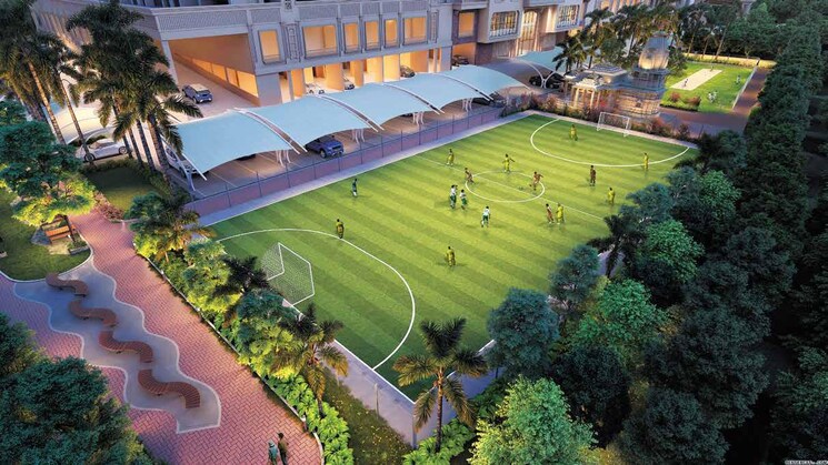 Garden, paradise-sai-world-dreams 2 Bedroom 711 Sq.Ft. Apartment In Dombivli East Thane 8433415