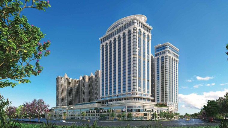 Exterior View, paradise-sai-world-dreams 2 Bedroom 730 Sq.Ft. Apartment In Dombivli East Thane 8433423