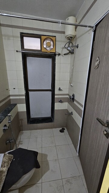Bathroom in 3 BHK Apartment at Rajkamal Heights, Parel – for Rent