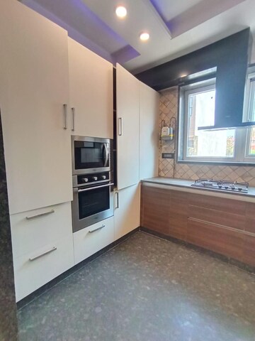 Kitchen in 3 BHK Builder Floor at Malviya Nagar – for Rent