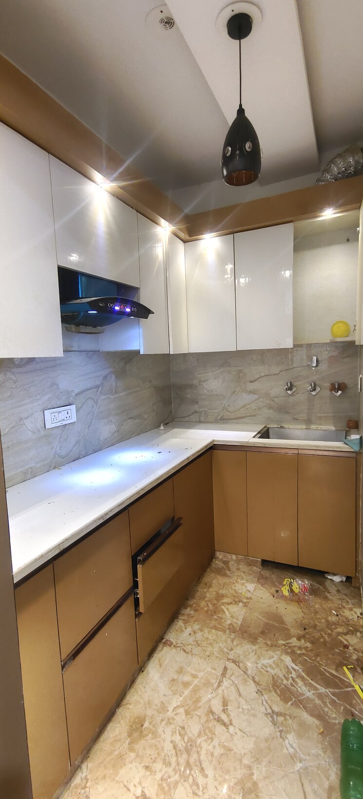 Kitchen, dwarka mor 2 Bedroom 600 Sq.Ft. Builder Floor In Dwarka Mor Delhi 8433493