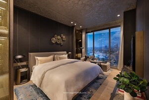 Bedroom in 4 BHK Apartment at Rustomjee Crown, Prabhadevi – for Sale