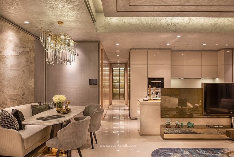 Living Room, rustomjee-crown 4 Bedroom 2132 Sq.Ft. Apartment In Prabhadevi Mumbai 8433627