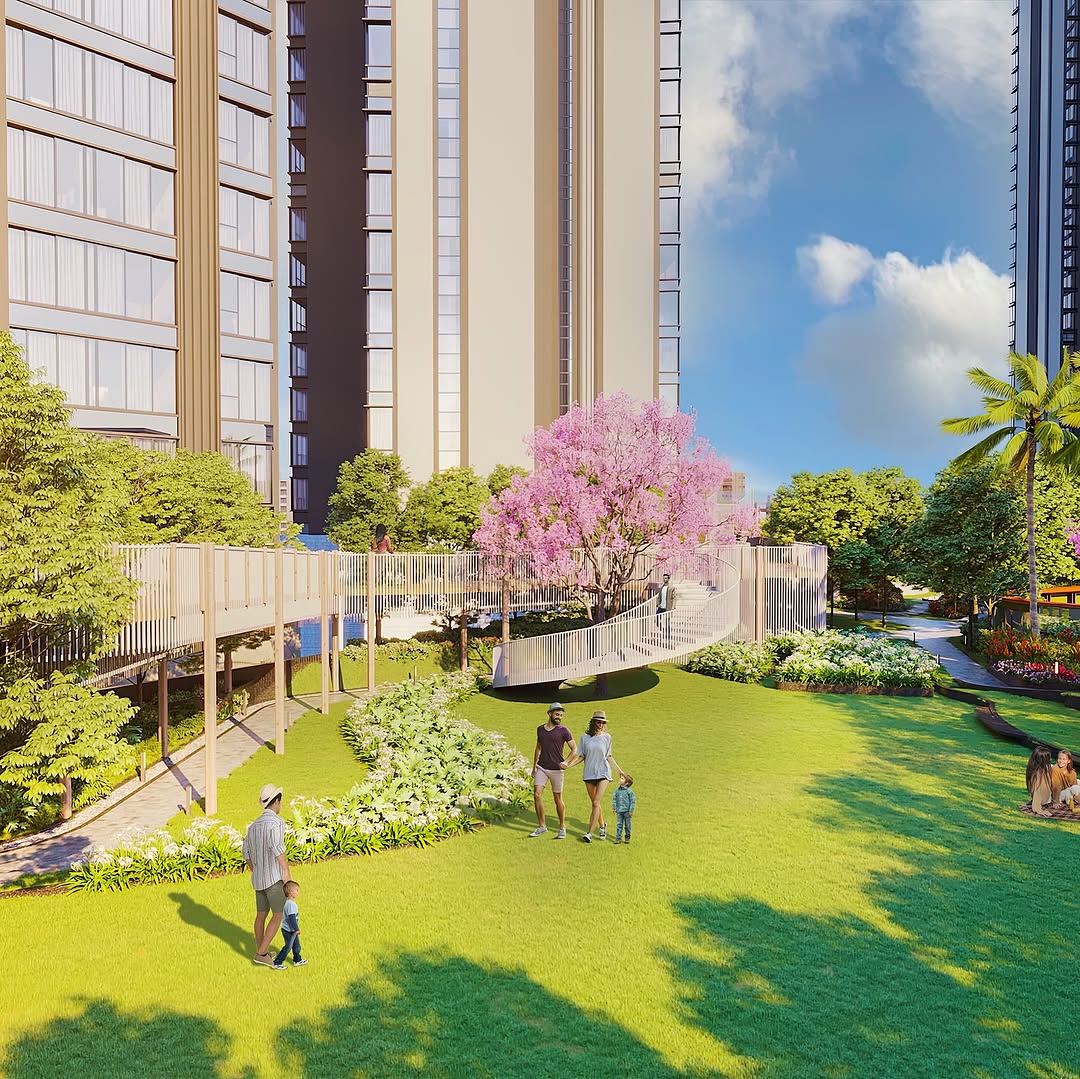 4 BHK + Pooja Room 2132 Sq.Ft. Apartment in Rustomjee Crown