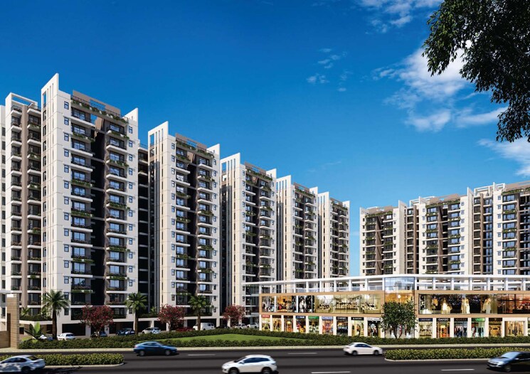 Exterior View, hcbs-auroville 3 Bedroom 751 Sq.Ft. Apartment In Sector 103 Gurgaon 8433689