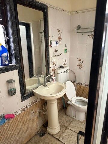 Bathroom in 2 BHK Apartment at Mantri Aangan, Koregaon Park – for Rent