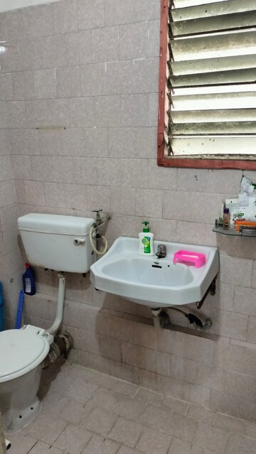 Attached Bathroom in 2 BHK Apartment at Meera Nagar Garden CHS, Koregaon Park – for Rent