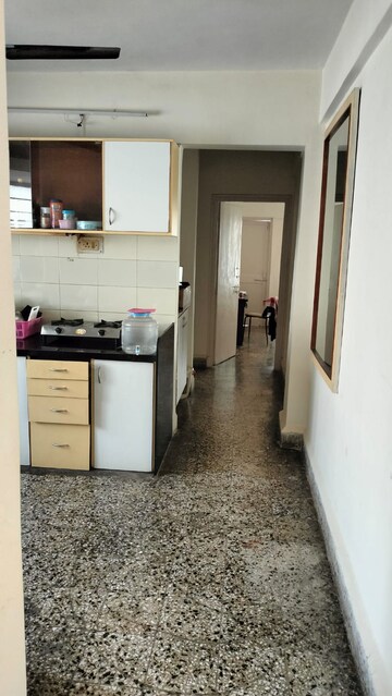 Kitchen in 2 BHK Apartment at Meera Nagar Garden CHS, Koregaon Park – for Rent